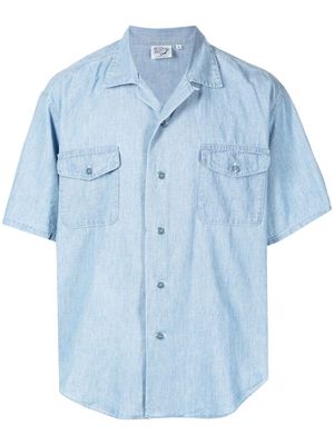 Orslow flap-pocket shirts - Blue