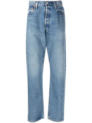 Orslow straight-leg mid-rise jeans - Blue