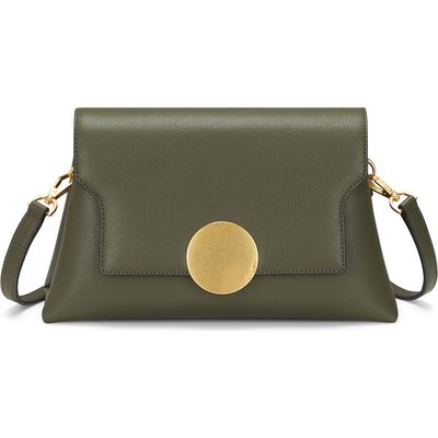 Oryany Lottie Flap Crossbody Bag in Olive 