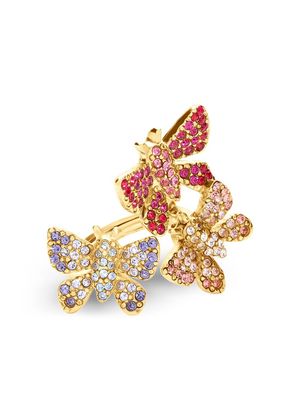 Oscar de la Renta Fluttering Butterfly ring - Pink