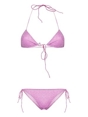 Oséree Lumière lurex bikini - Purple