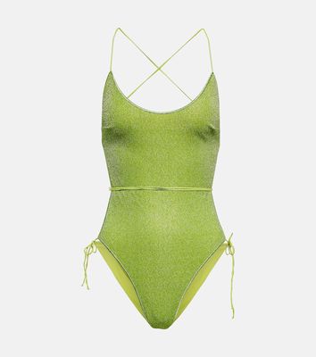 Oséree Lumière self-tie swimsuit