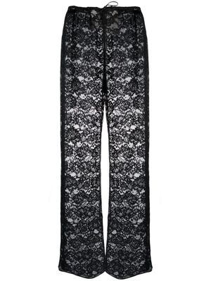 Oséree O-Lover lace trousers - Black