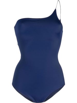 Oséree one-shoulder stretch swimsuit - Blue