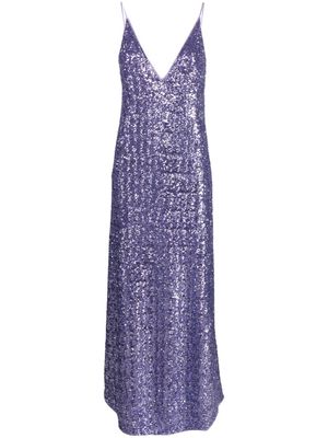Oséree sequin-embellished maxi dress - Purple