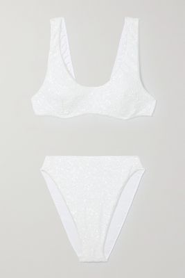 Oséree - Sequined Bikini - Silver