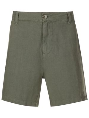 Osklen Alfaiataria cotton bermuda shorts - Green
