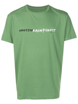 Osklen Amazon Rain Forest print T-shirt - Green