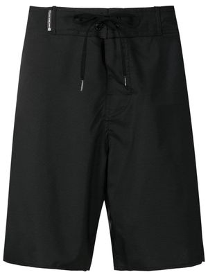 Osklen Aquaone logo-print swim shorts - Black