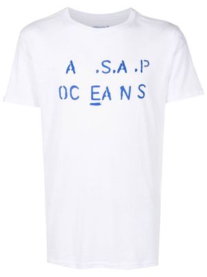 Osklen ASAP Oceans print T-shirt - White