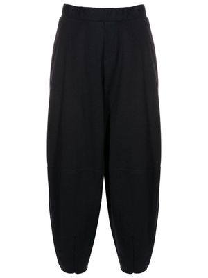 Osklen balloon-leg cotton blend trousers - Black