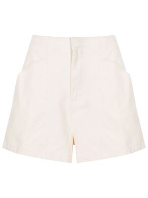 Osklen Barrel cotton tailored shorts - Neutrals