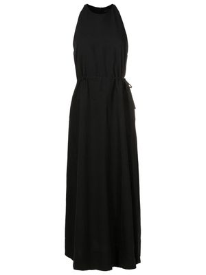 Osklen belted racerback maxi dress - Black