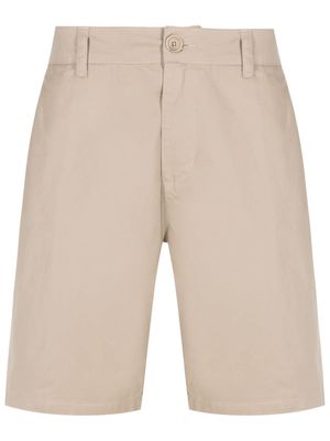 Osklen Blithe cotton chino shorts - Neutrals