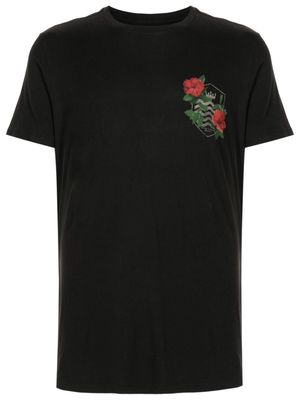Osklen Brasão Tropical cotton T-shirt - Black