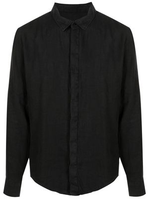 Osklen button-down long-sleeved shirt - Black