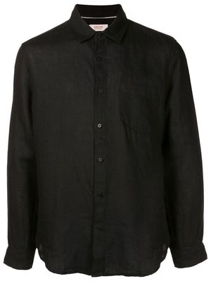 Osklen buttoned-up long-sleeved shirt - Black