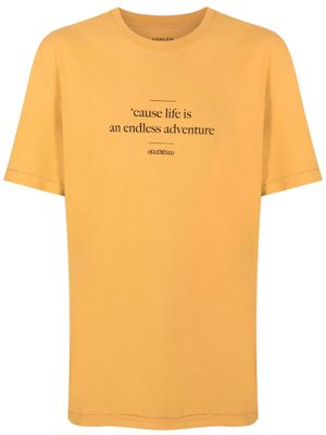 Osklen 'Cause Life Is An Endless Experience T-shirt - Yellow