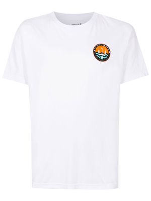 Osklen chest logo-print detail T-shirt - White