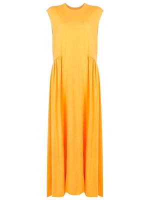 Osklen cotton smock-dress - Yellow