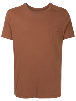 Osklen crew-neck cotton T-shirt - Brown
