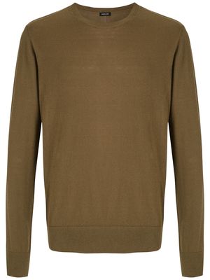 Osklen crew neck knitted jumper - Neutrals