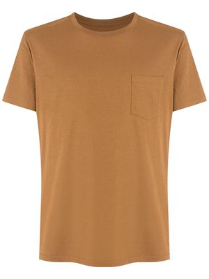 Osklen crewneck cotton T-shirt - Brown
