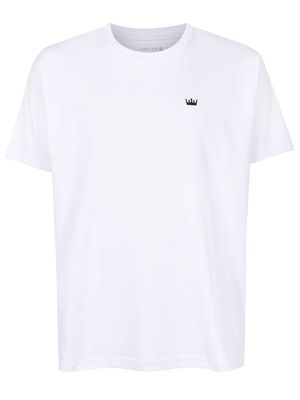 Osklen crown-print detail T-shirt - White