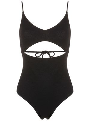 Osklen cut-out swimsuit - Black