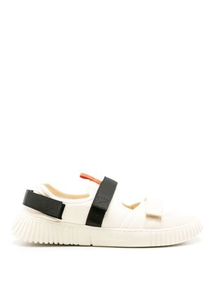 Osklen cut-out touch-strap sneakers - White