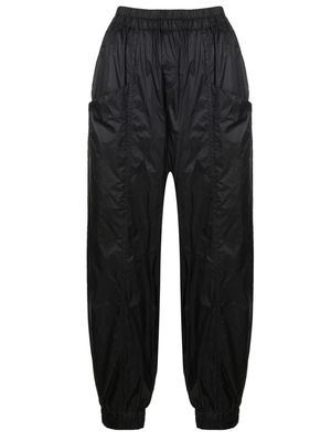 Osklen elasticated tapered trousers - Black