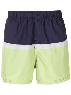 Osklen elasticated-waist swim shorts - Blue