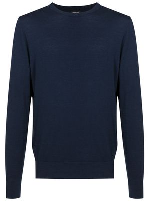 Osklen fine-knit cotton jumper - Blue