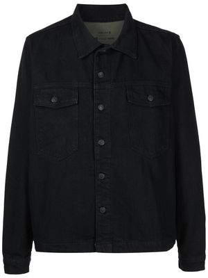 Osklen flap-pockets trucker jacket - Black