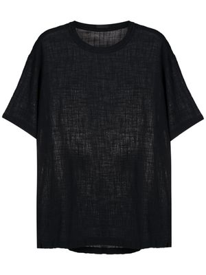 Osklen half-sleeved cotton T-Shirt - Black