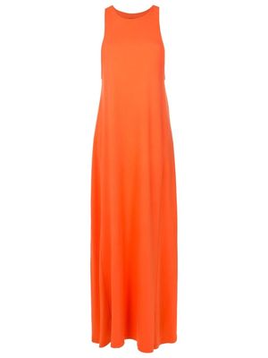 Osklen halterneck maxi dress - Orange