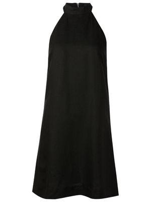 Osklen high-neck A-line dress - Black