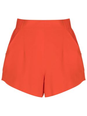 Osklen high-waisted A-line shorts - Orange