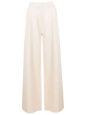Osklen high-waisted flared trousers - Neutrals