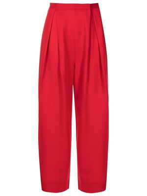 Osklen high-waisted pleated tailored trousers