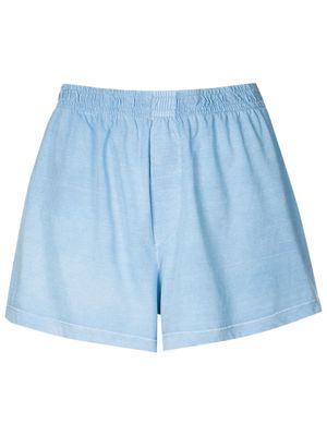 Osklen high-waisted shorts - Blue