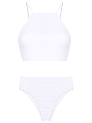 Osklen high-waisted tank top bikini - White