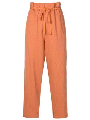 Osklen high-waisted trousers - Orange