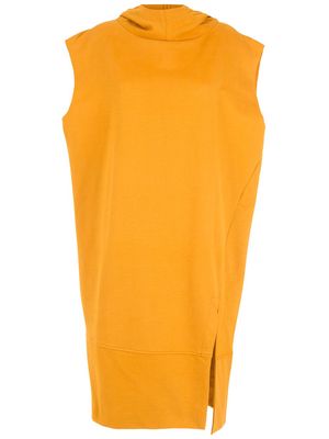 Osklen hooded sleeveless dress - Yellow