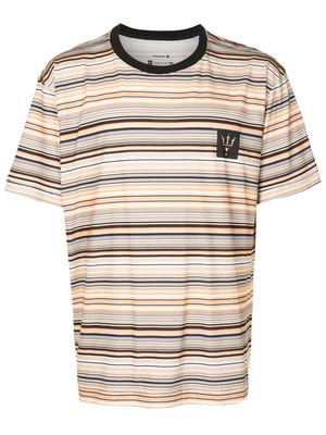 Osklen horizontal-stripe cotton T-shirt - Multicolour