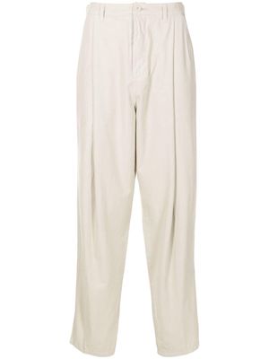 Osklen Journey cotton trousers - Neutrals
