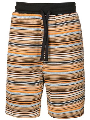 Osklen knee-length track shorts - Multicolour