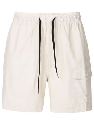Osklen knee-length track shorts - Neutrals