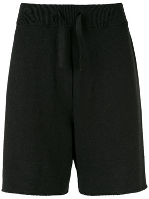 Osklen knit Light E-Fabrics shorts - Black