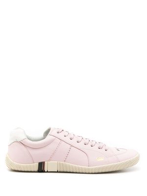 Osklen lace-up leather sneakers - Pink